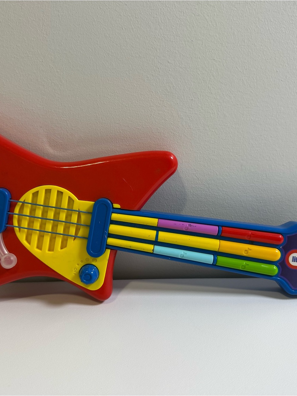 Vintage 90’s Little Tikes Pop Tunes Big Rocker Toy Electric Guitar Tested/Work